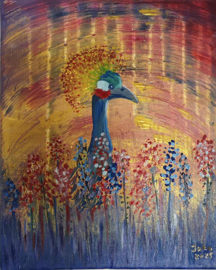 inka pfau blumenparadies